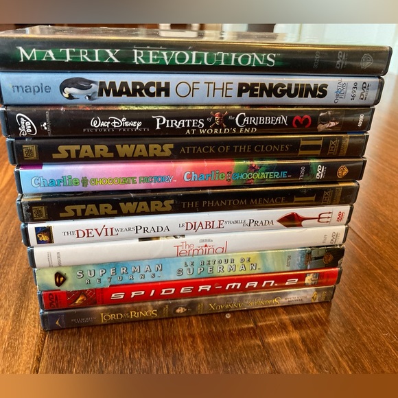 Popular Movie DVDs (11) - Picture 2 of 4